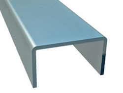 Eclisse per connettore in Al per 4310