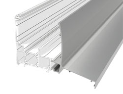 Bavetta in Al base curva con gocciolatoio
