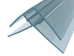 Profilo "R" protetto U.V. (sp.8-10;16 mm)
