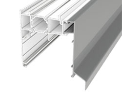 Bavetta in Al superiore retta con gocciolatoio
