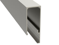 Profilo superiore e laterale in Al
