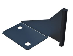 Piastrina inox d'aggancio
