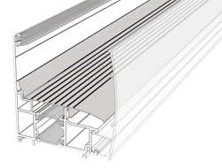 Gocciolatoio interno in PE
