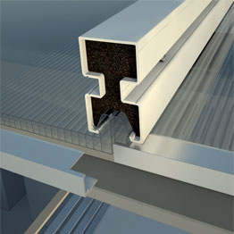 Giunzione tramite connettore in alluminio 4310 con serraggio a vite e chiusura con tampone in PE, posizionando anche l'otturatore per la chiusura degli alveoli