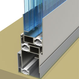 profilo inferiore a taglio termico 4587