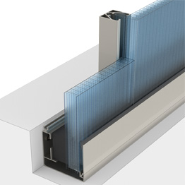 montaggio del profilo inferiore 4271per tamponamenti correlato di guarnizione di tenuta e tampone in PE