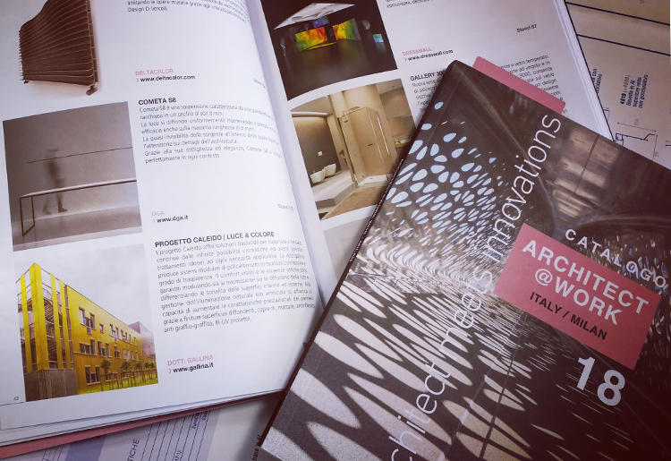 Architettura vestita di luce all'architect@work di Milano
