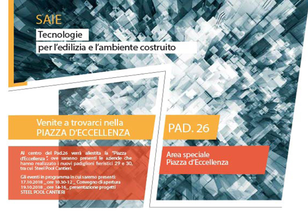 Eccoci al SAIE tra gli elementi dell'edilizia 4.0
