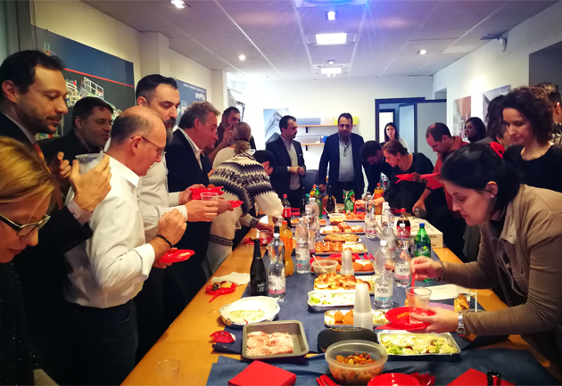 Lo spirito natalizio non può mancare!
