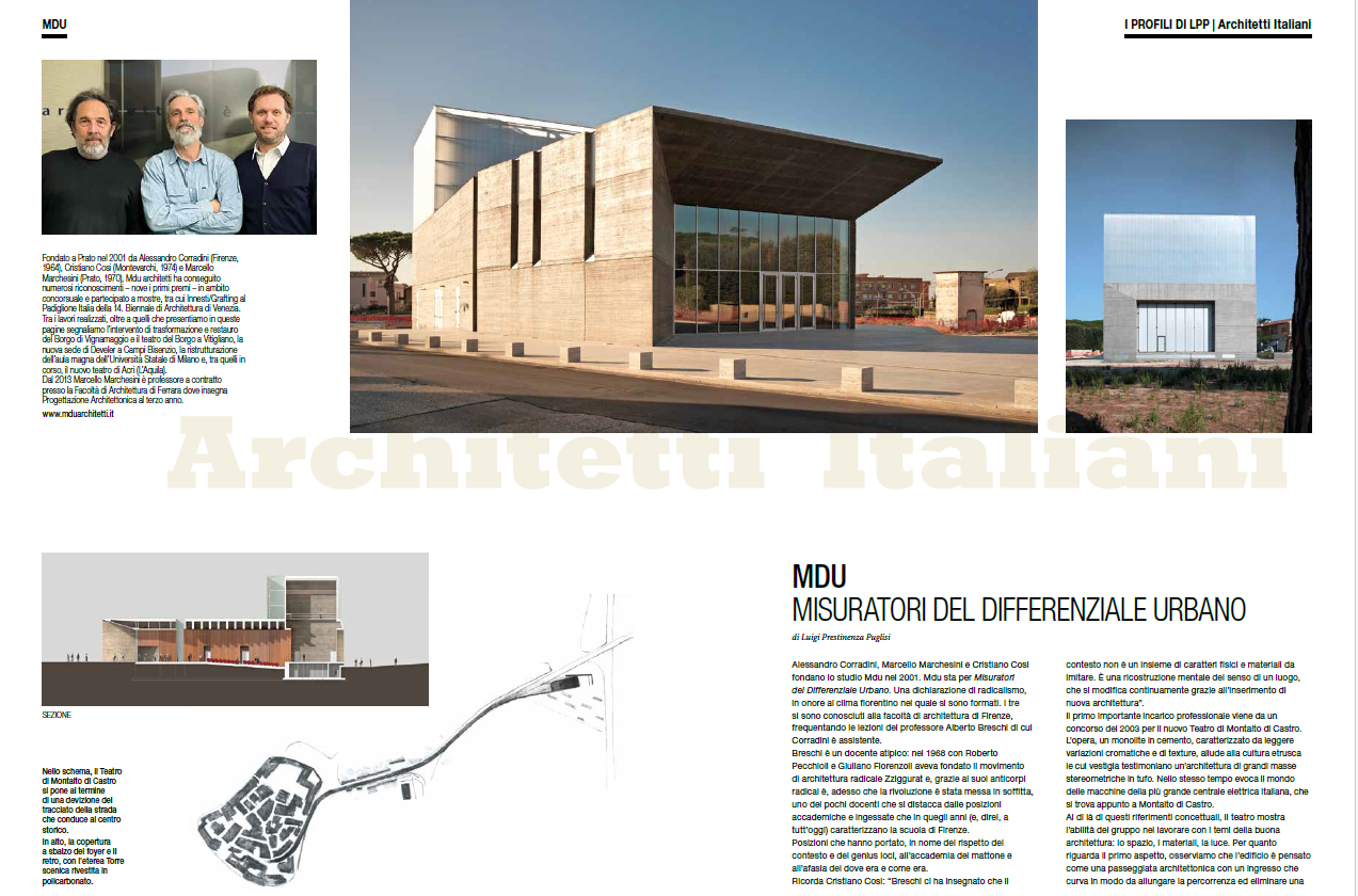 Teatro di Montalto di Castro - MDU Architetti su IO ARCH
